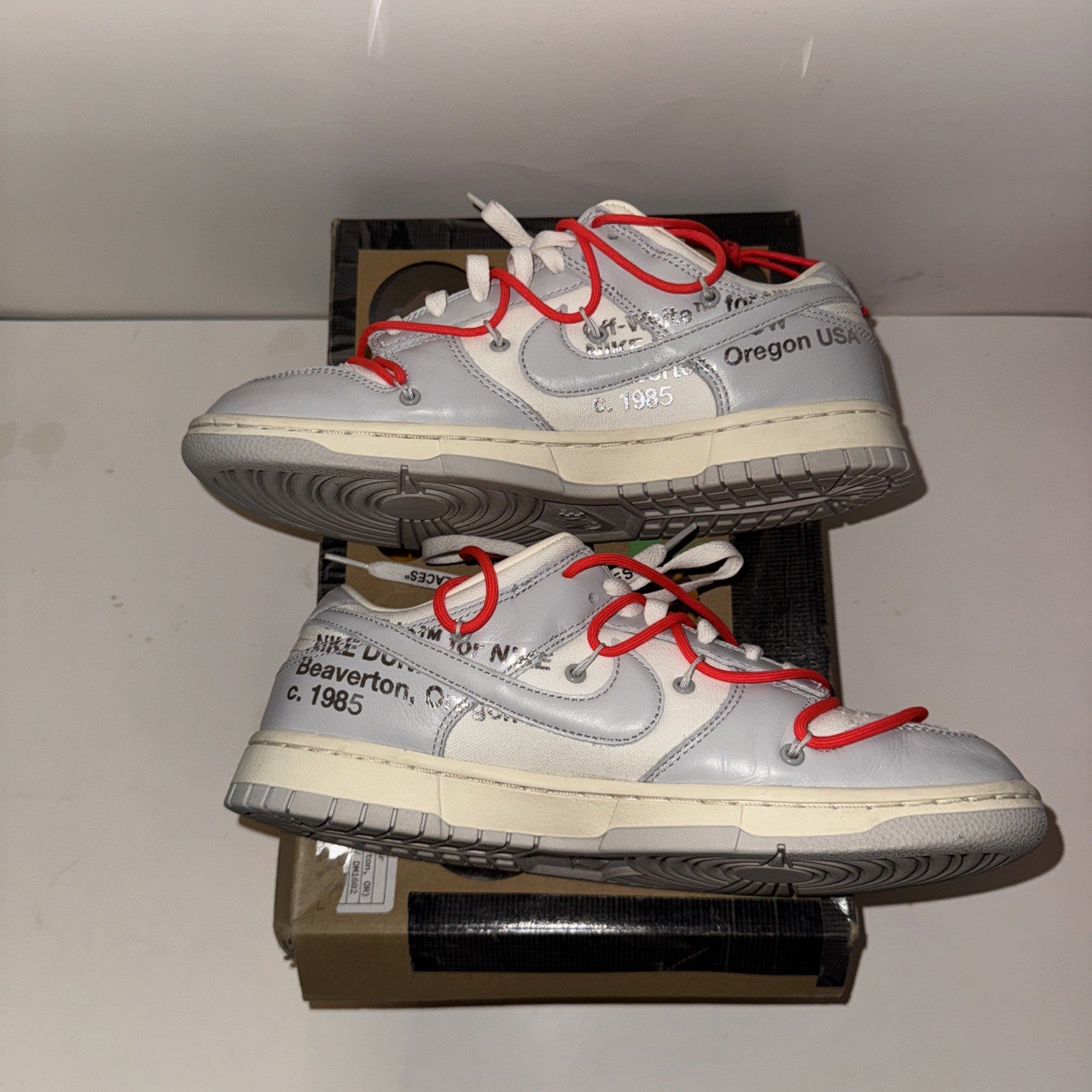 Size 10 - Nike Off-White x Dunk Low Lot 06 of 50