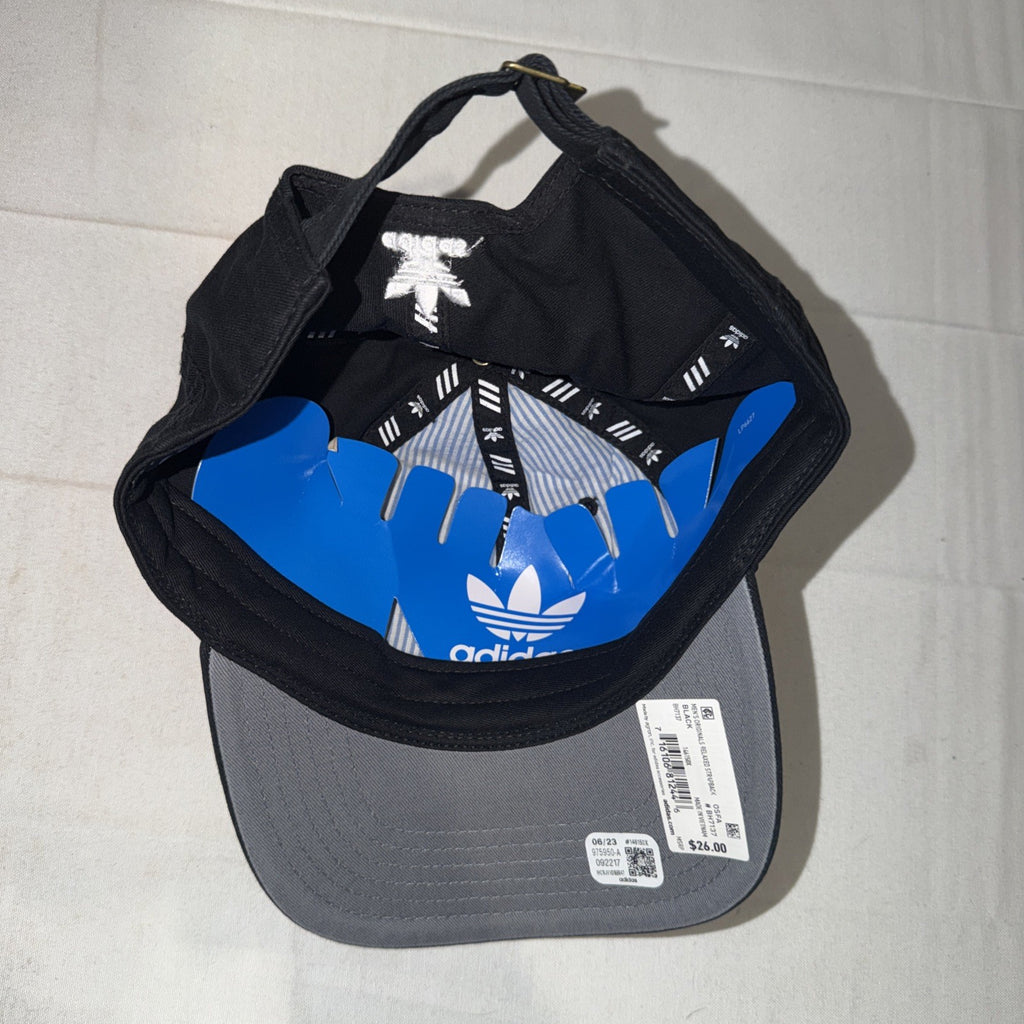 adidas Originals 975950 Strapback Relaxed Adjustable Cap Black 0240-0249