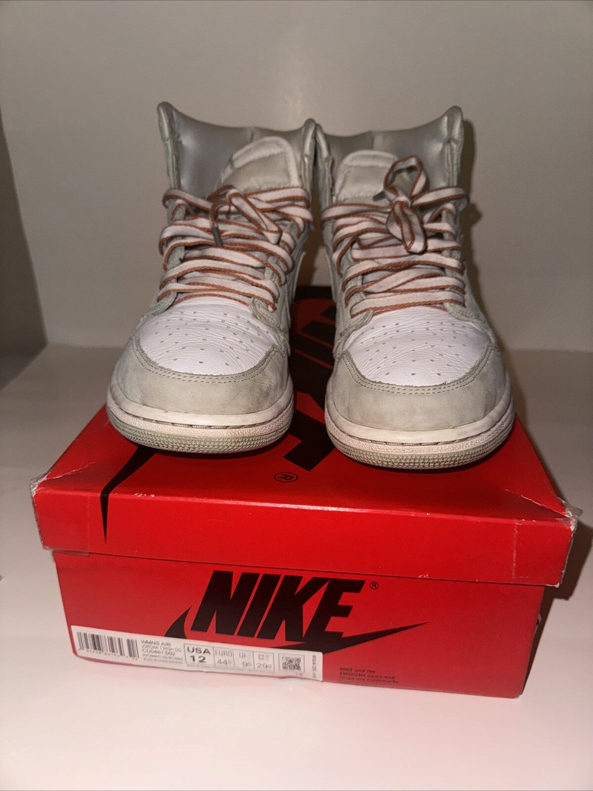 Size 12 - Air Jordan 1 Retro OG High Seafoam W