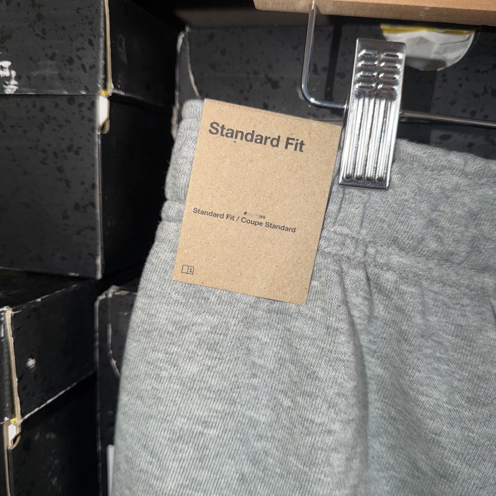 Nike Men's Dri-Fit Jogger Sweatpants Grey Black  Sz Medium CZ6379-063 0127-0129