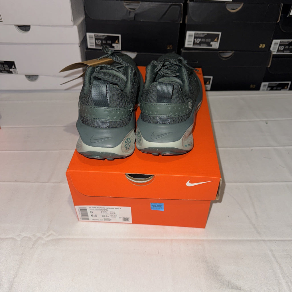 Nike ReactX Infinity Run 4 Women's Green Jade Size 8 DR2670 304