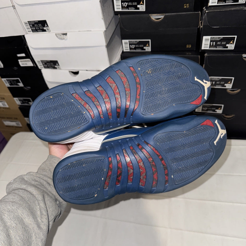 Air Jordan 12 Retro French Blue White 2016 Size 12.5 (130690-113)