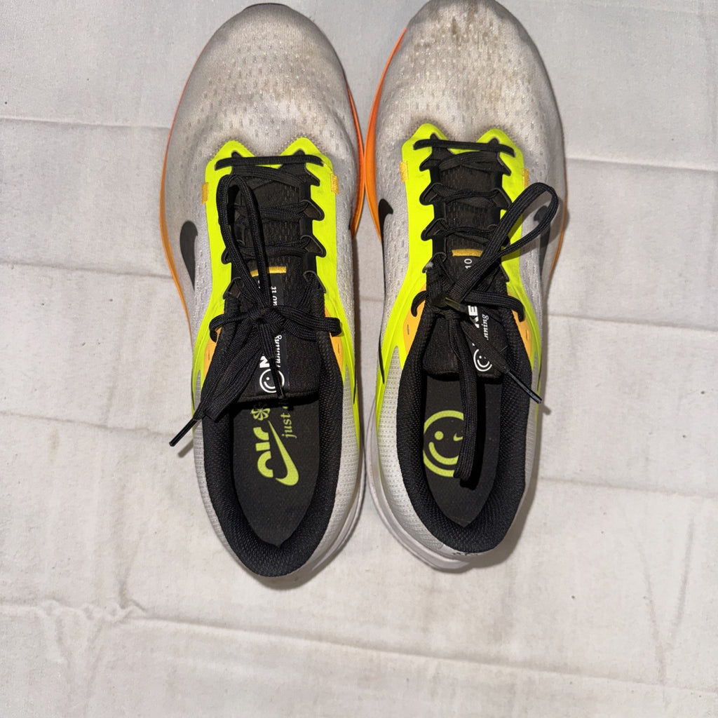Nike Winflo 10 Men's Size 11.5 White Volt Laser Orange DV4022 101
