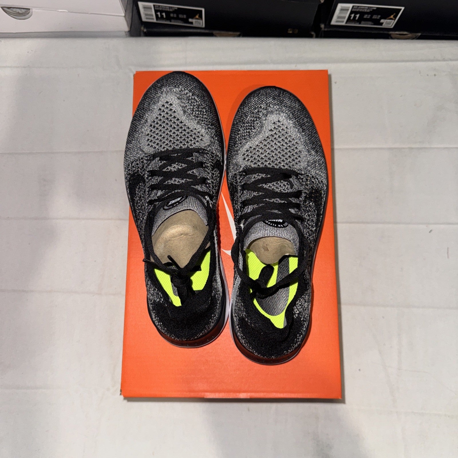 Nike Free RN Flyknit Women's Running Shoes Size 8 942839-101