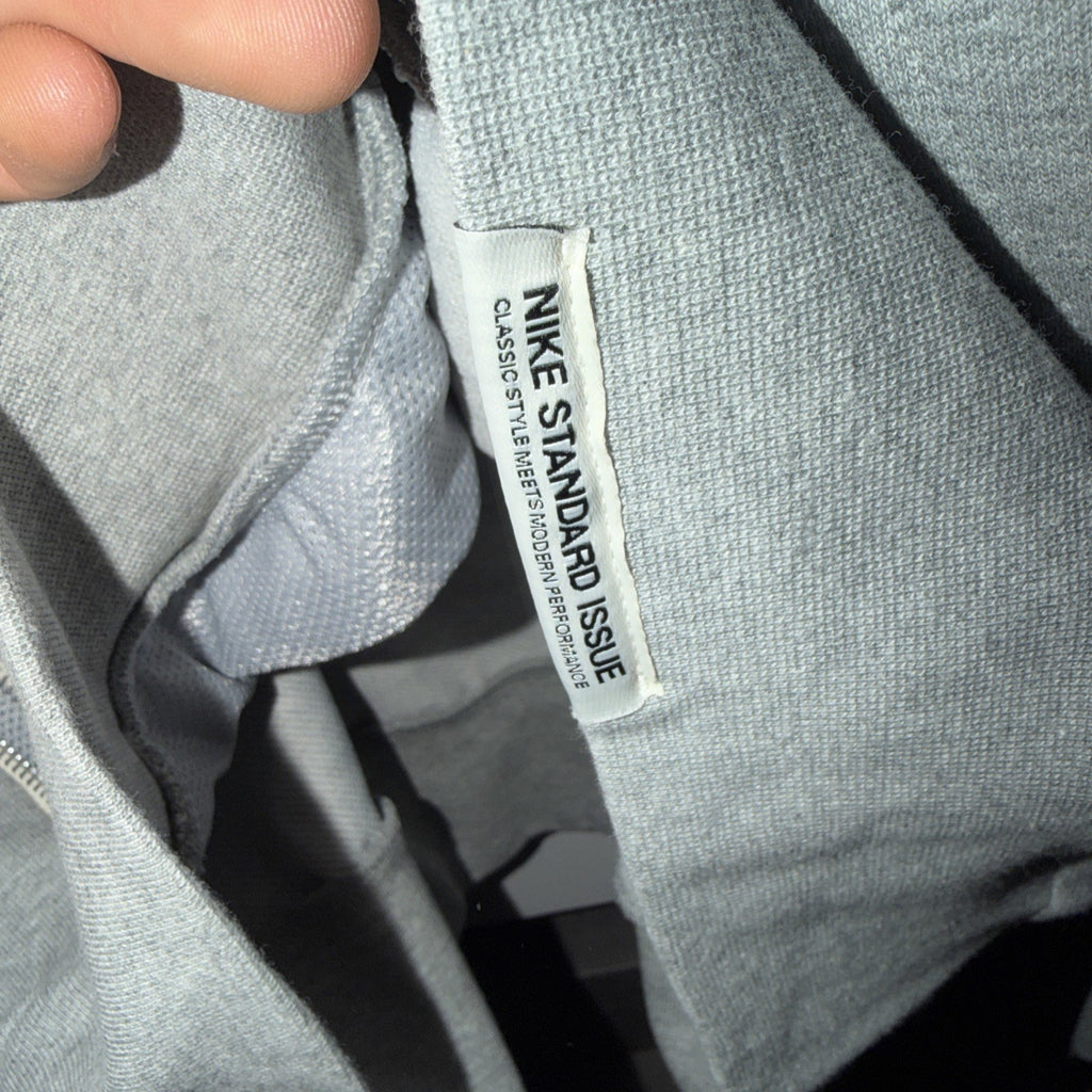 Nike Men's Dri-Fit Grey Heather Pullover Hoodie M DQ5818-063 0078