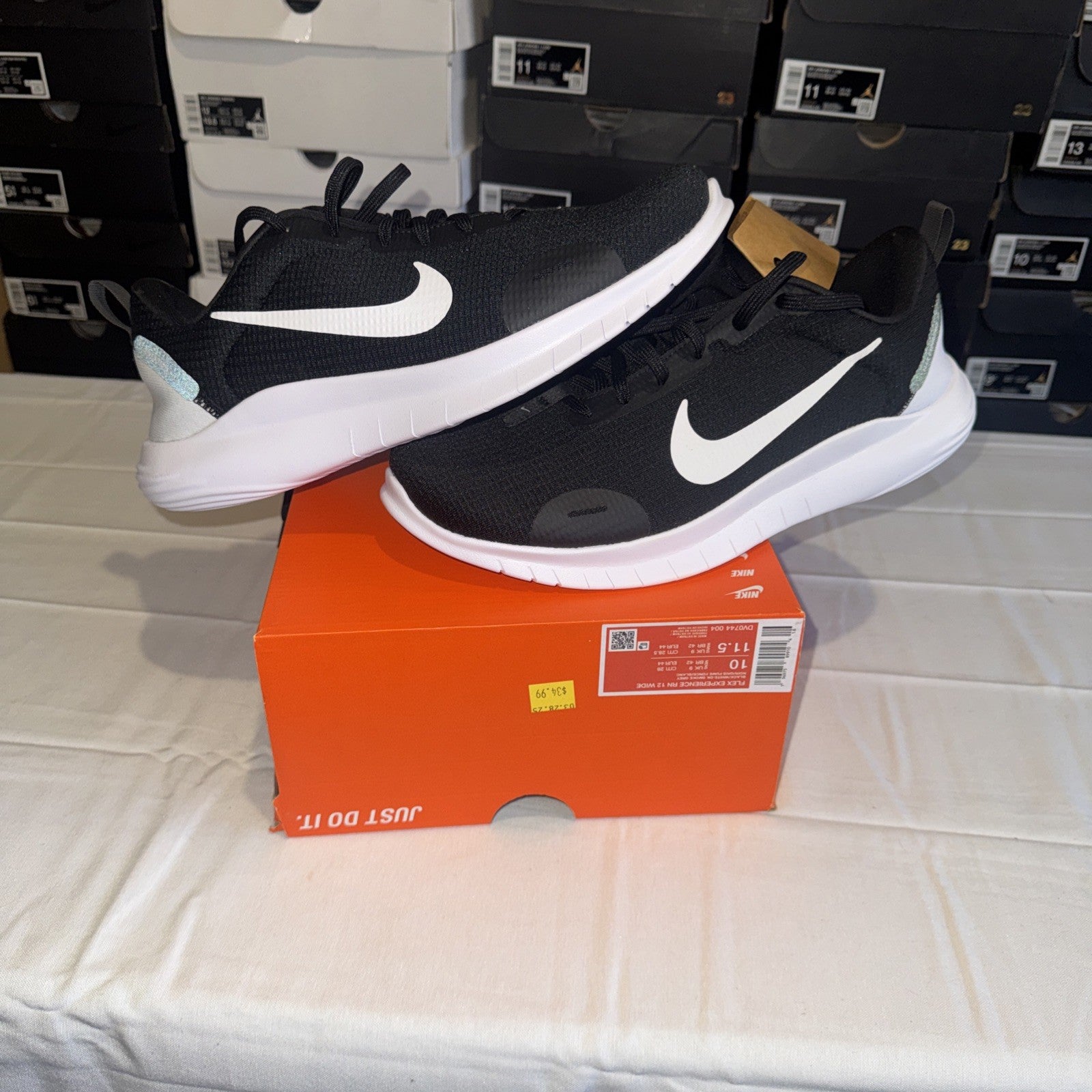 Nike Flex Experience RN 12 Men's Sneakers Size 10 DV0744-004