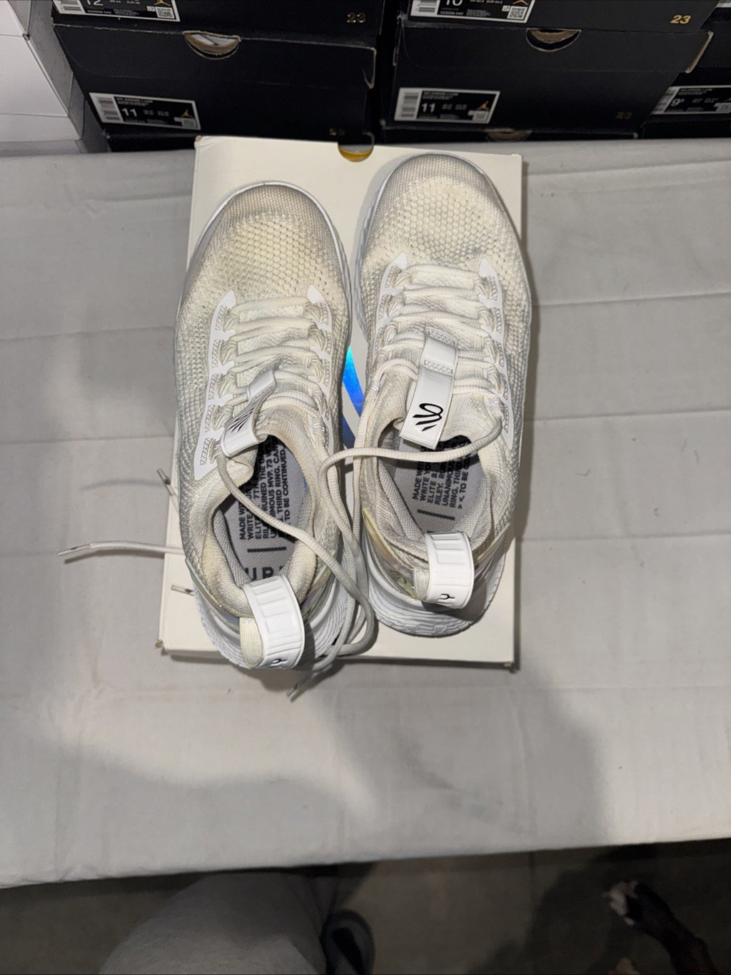 Under Armour Curry 8 iridium 3024422 104 Size 9