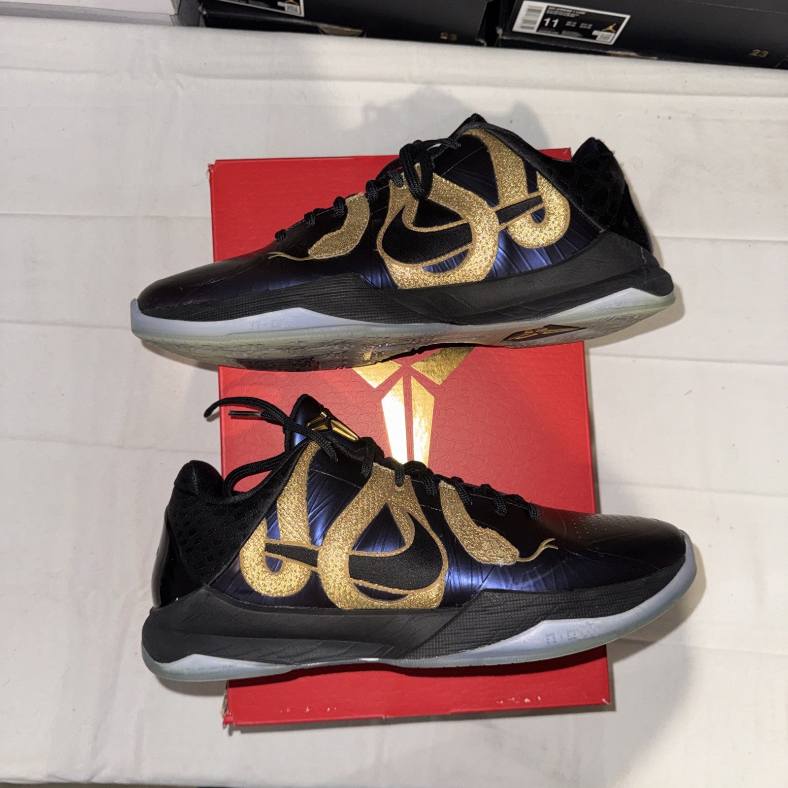 Nike Kobe 5 Protro Year of the Mamba "Eggplant" Men's Size 10.5 Basketball Shoes