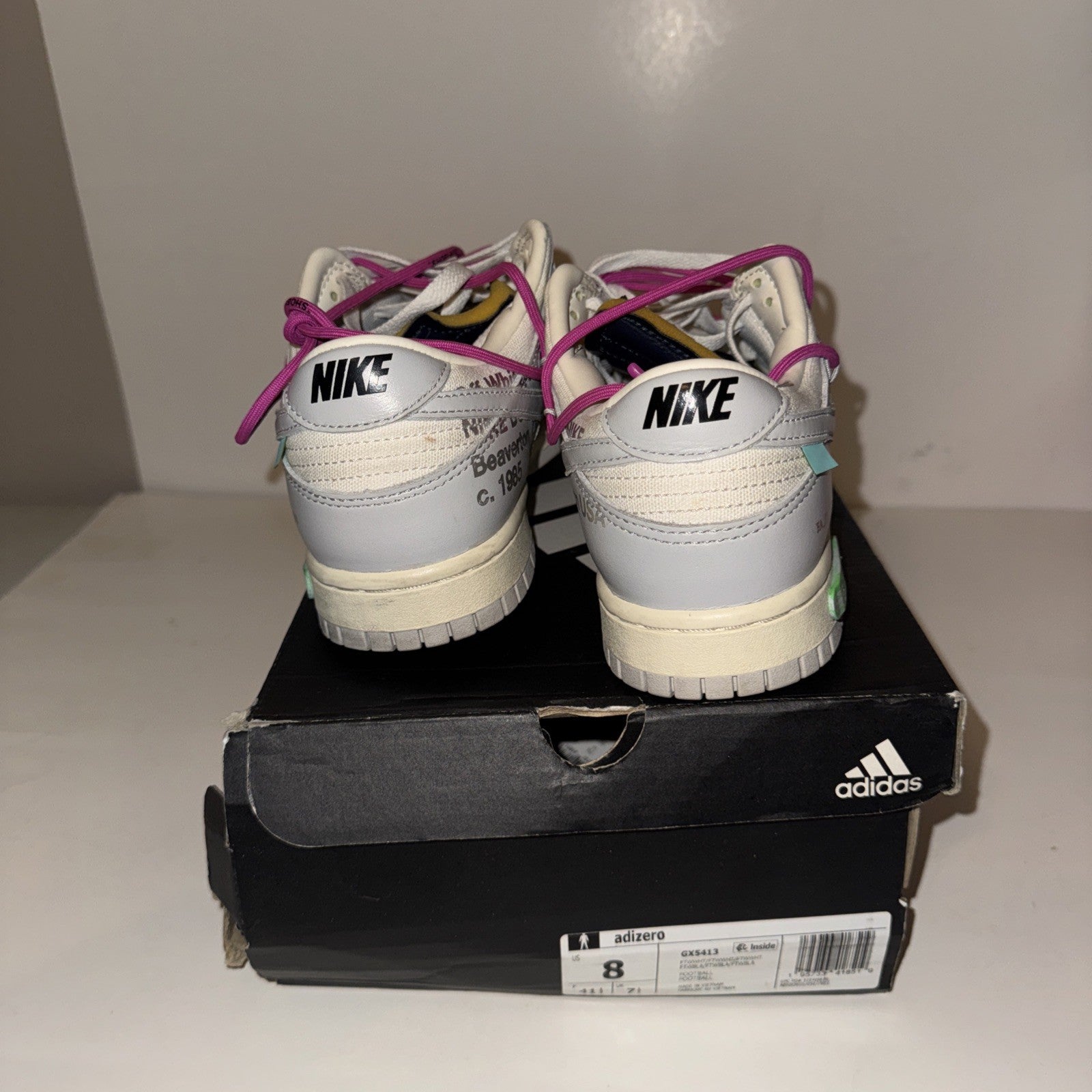 Size 8 - Nike Off-White x Dunk Low Lot 30 of 50