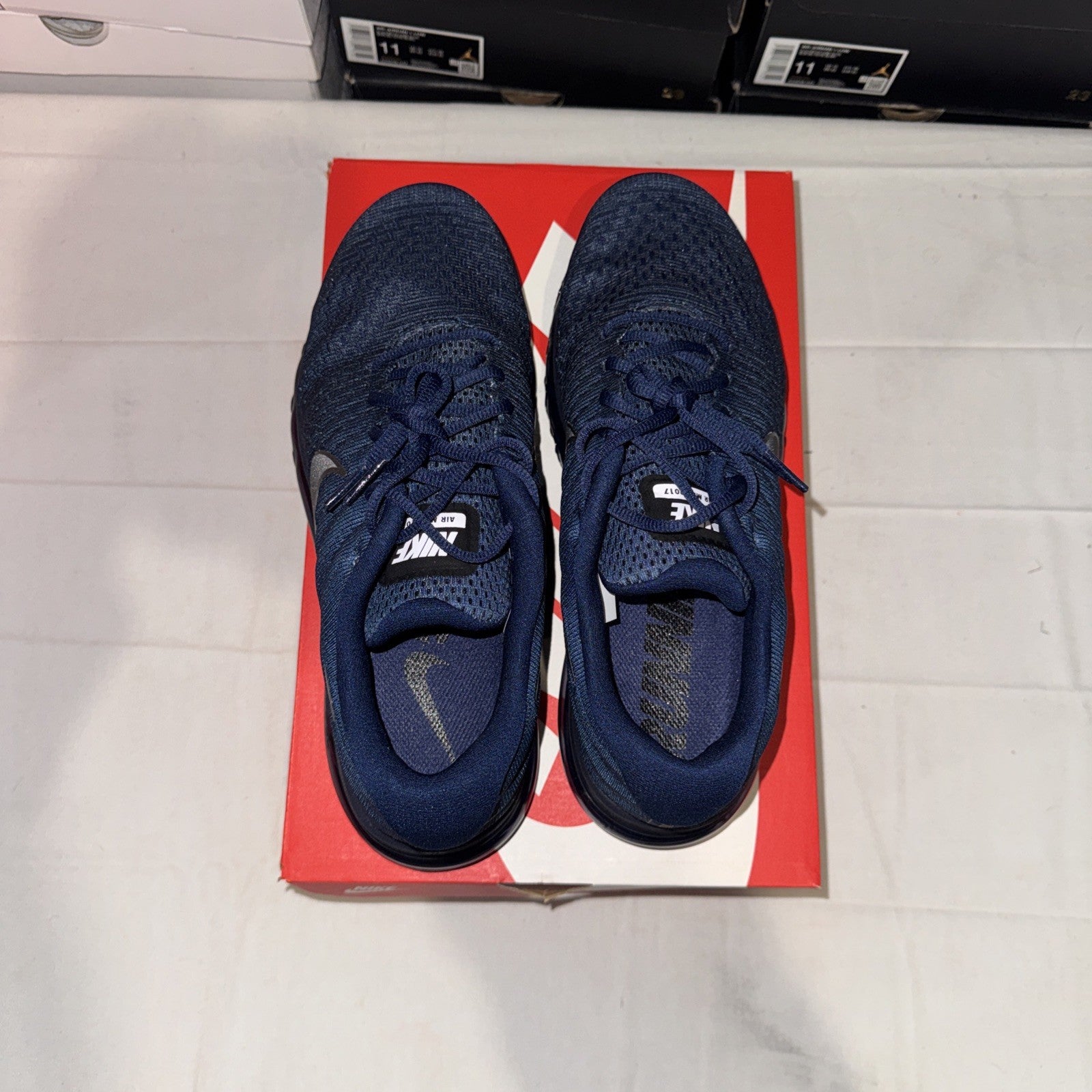 Nike Air Max 2017 Binary Blue 849559-405 Size 9