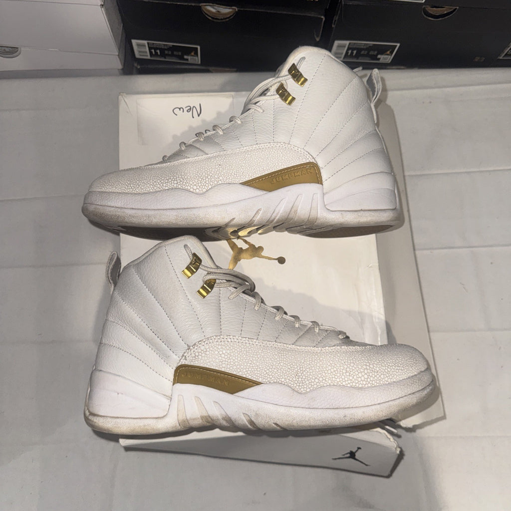 Size 8.5 - OVO x Air Jordan 12 Retro White