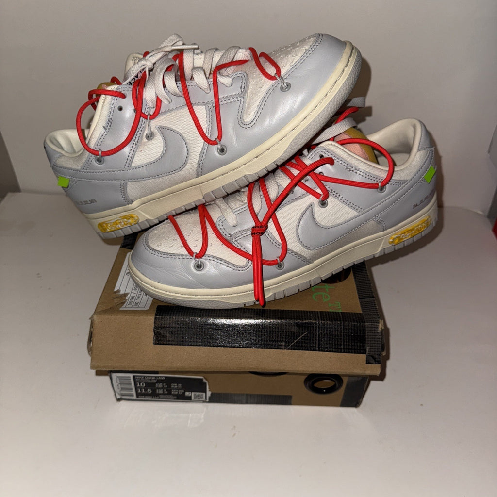 Size 10 - Nike Off-White x Dunk Low Lot 06 of 50