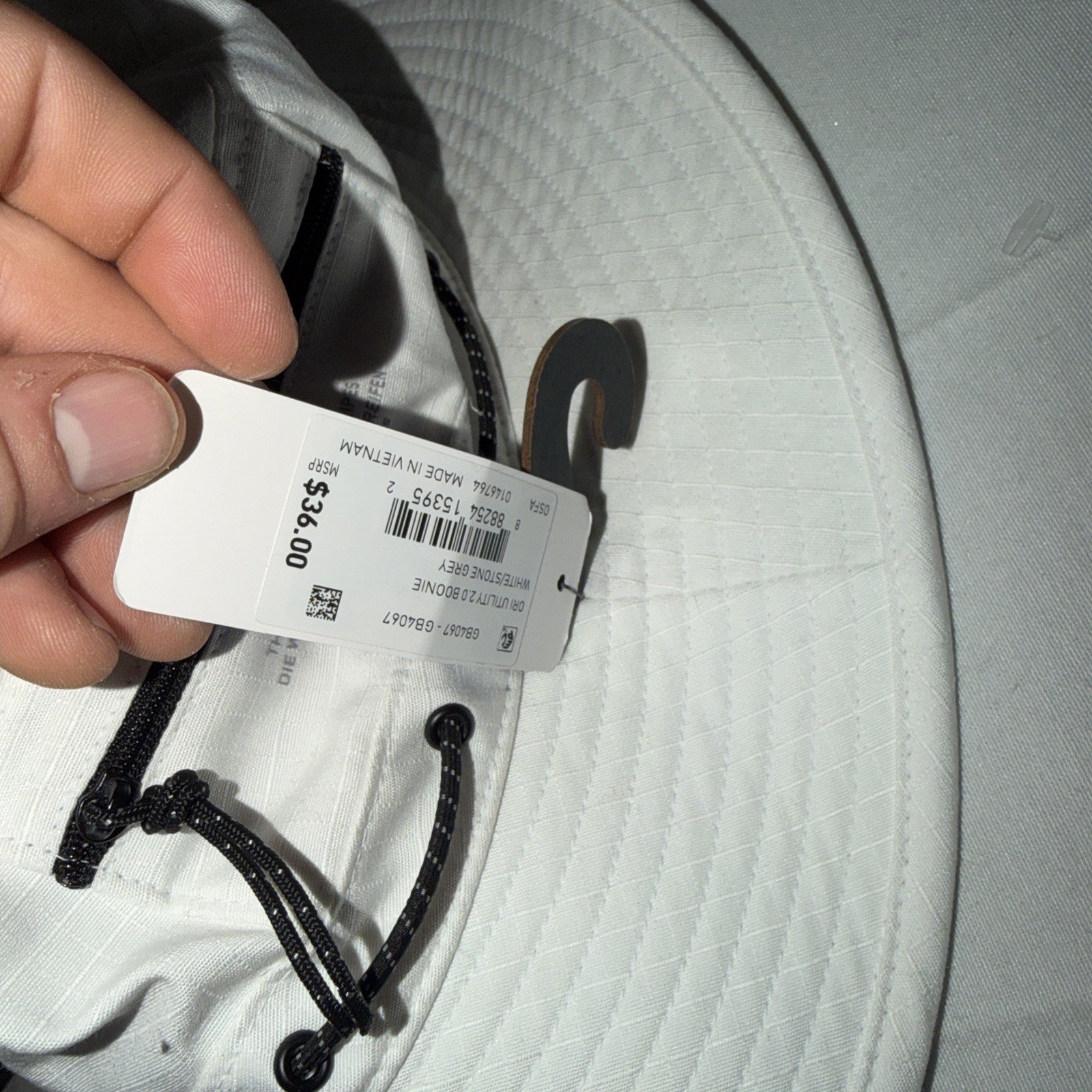 adidas Originals Utility 2.0 Boonie Hat White Stone Grey 0261