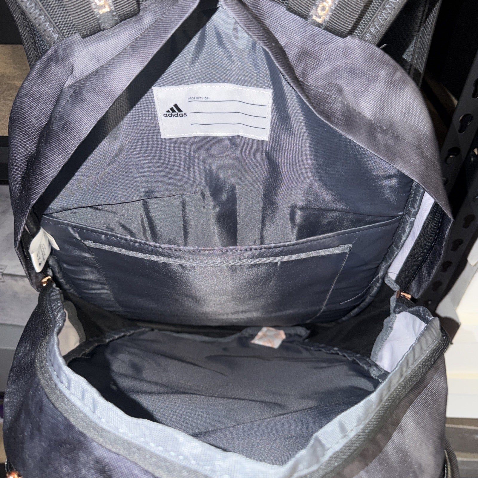 New Adidas PRIME 6 Black/ Gold Unisex Loadspring BACKPACK rrp