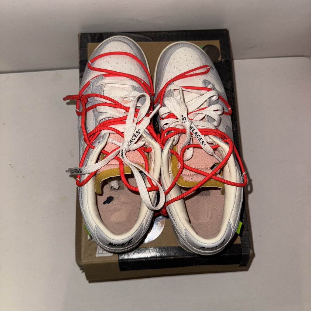 Size 10 - Nike Off-White x Dunk Low Lot 06 of 50
