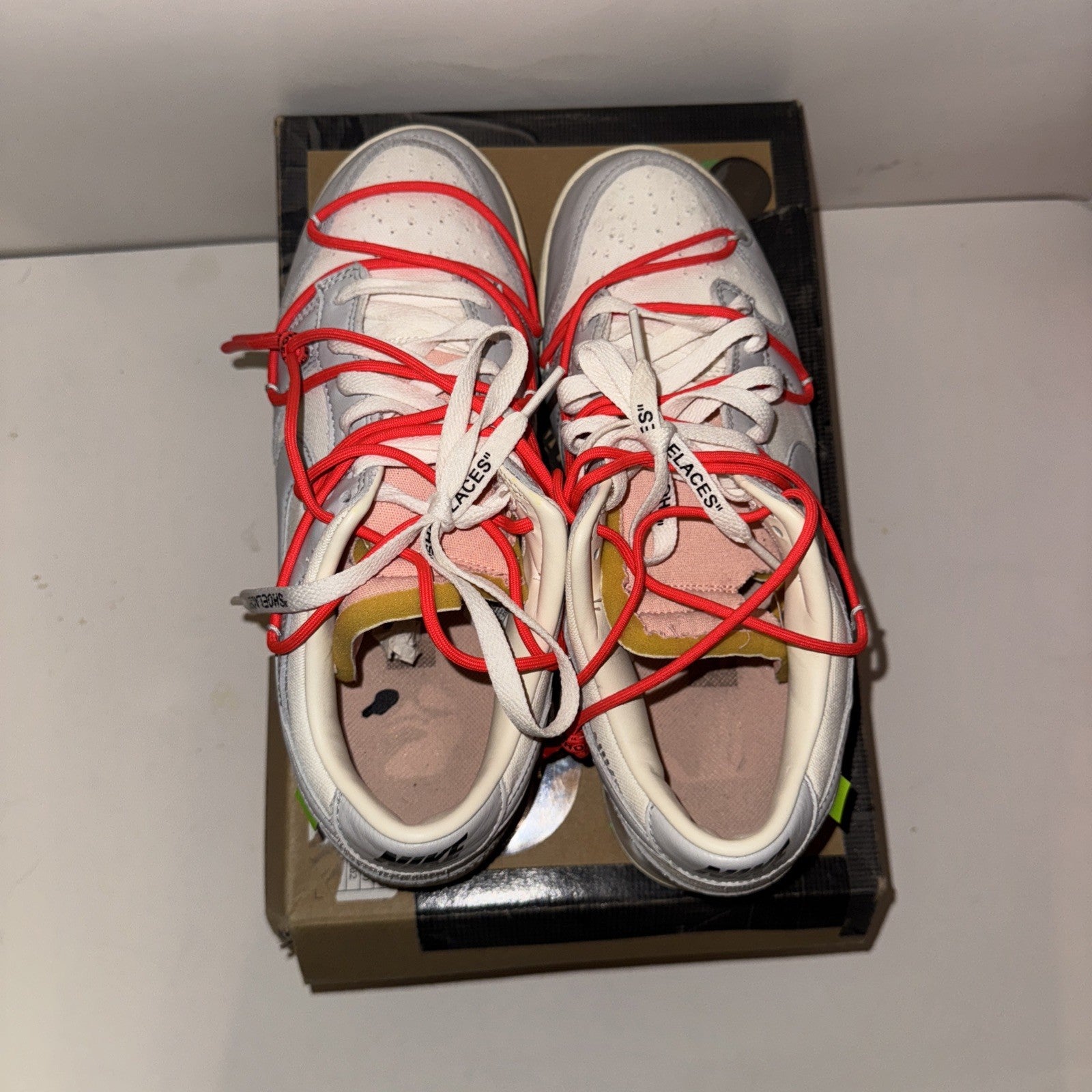 Size 10 - Nike Off-White x Dunk Low Lot 06 of 50