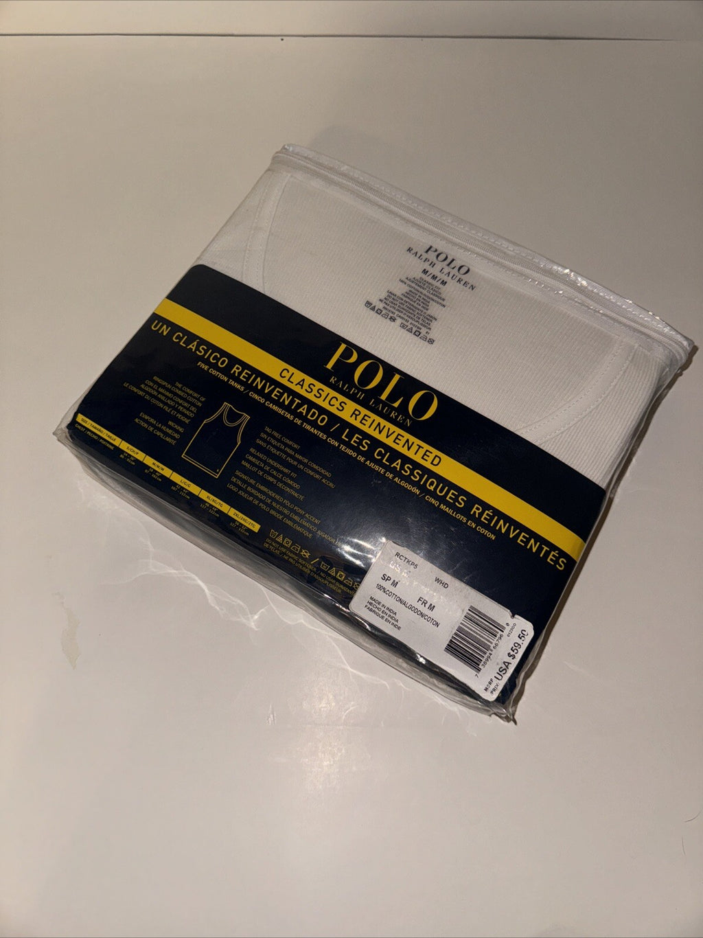 Polo Ralph Lauren Classic Fit Ribbed Tanks 0001