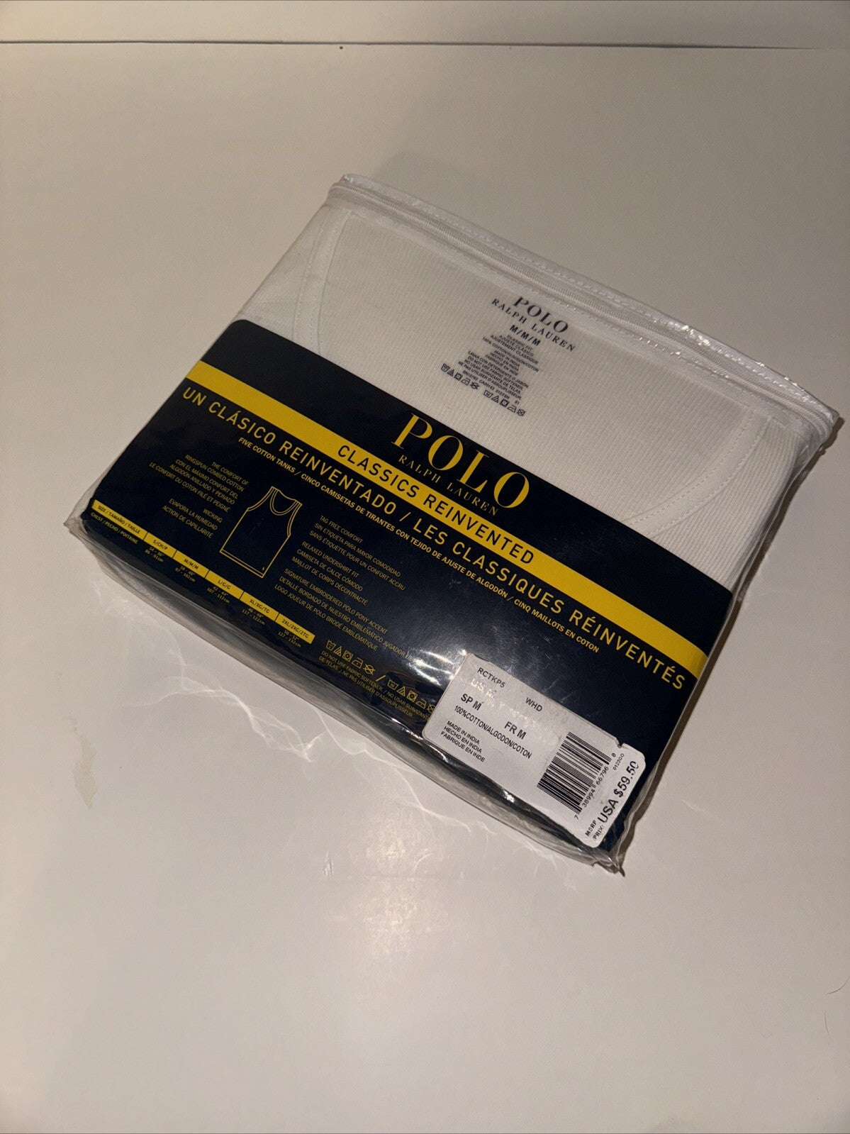 Polo Ralph Lauren Classic Fit Ribbed Tanks 0001