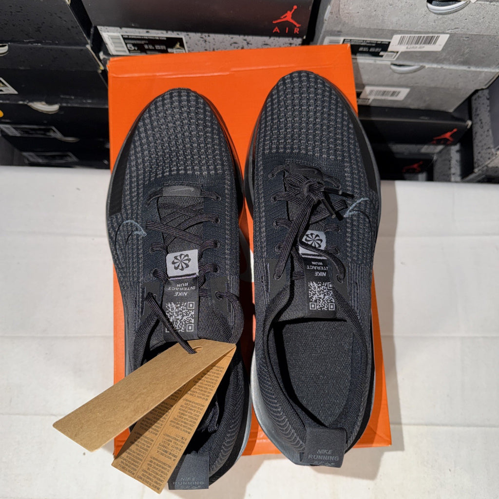 Nike Interact Run Men's Size 13 Black/Anthracite Wolf Grey FD2291-005