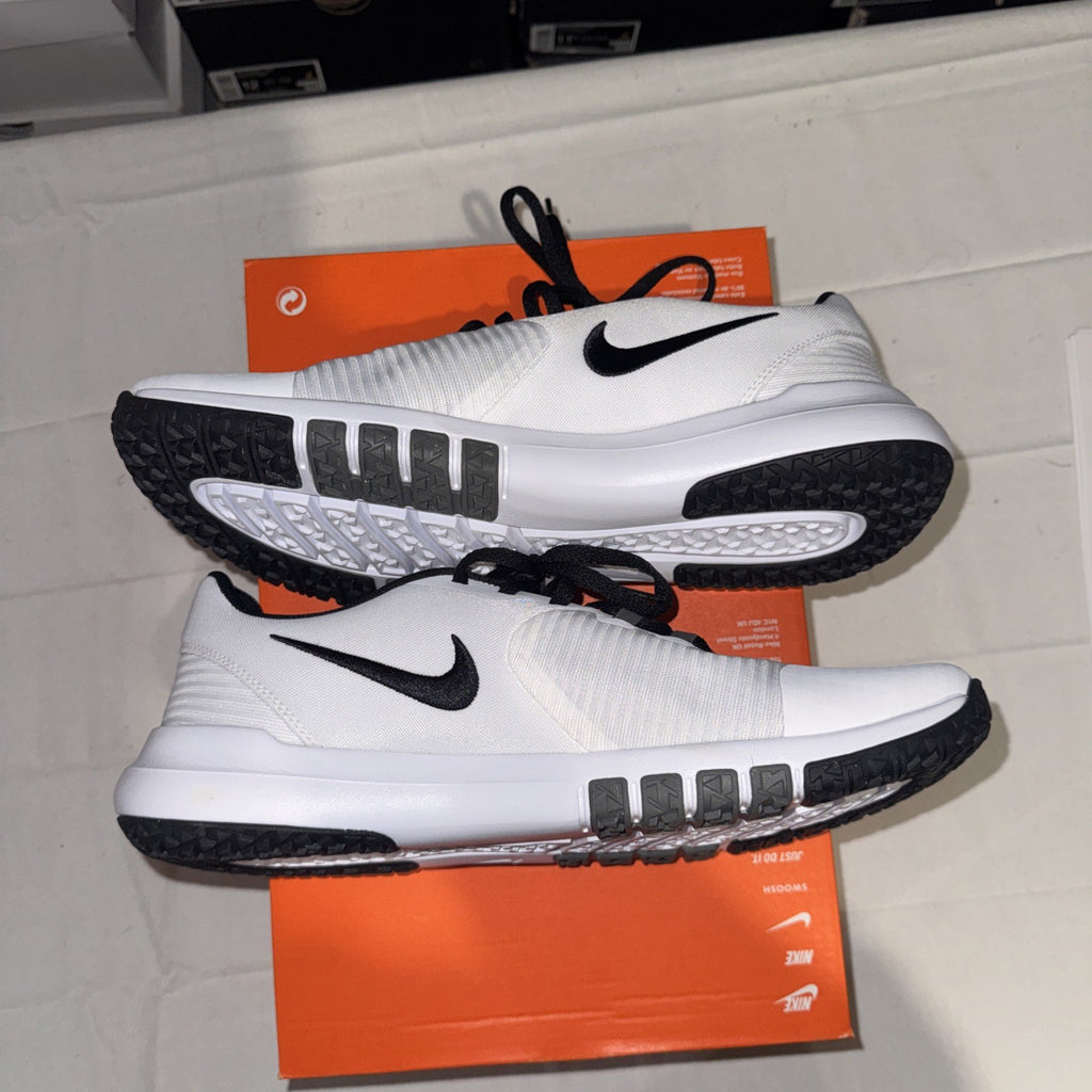 Nike Flex Control TR4 Athletic Shoes White/Black/Dark Grey, CD0197-100 Size 10.5