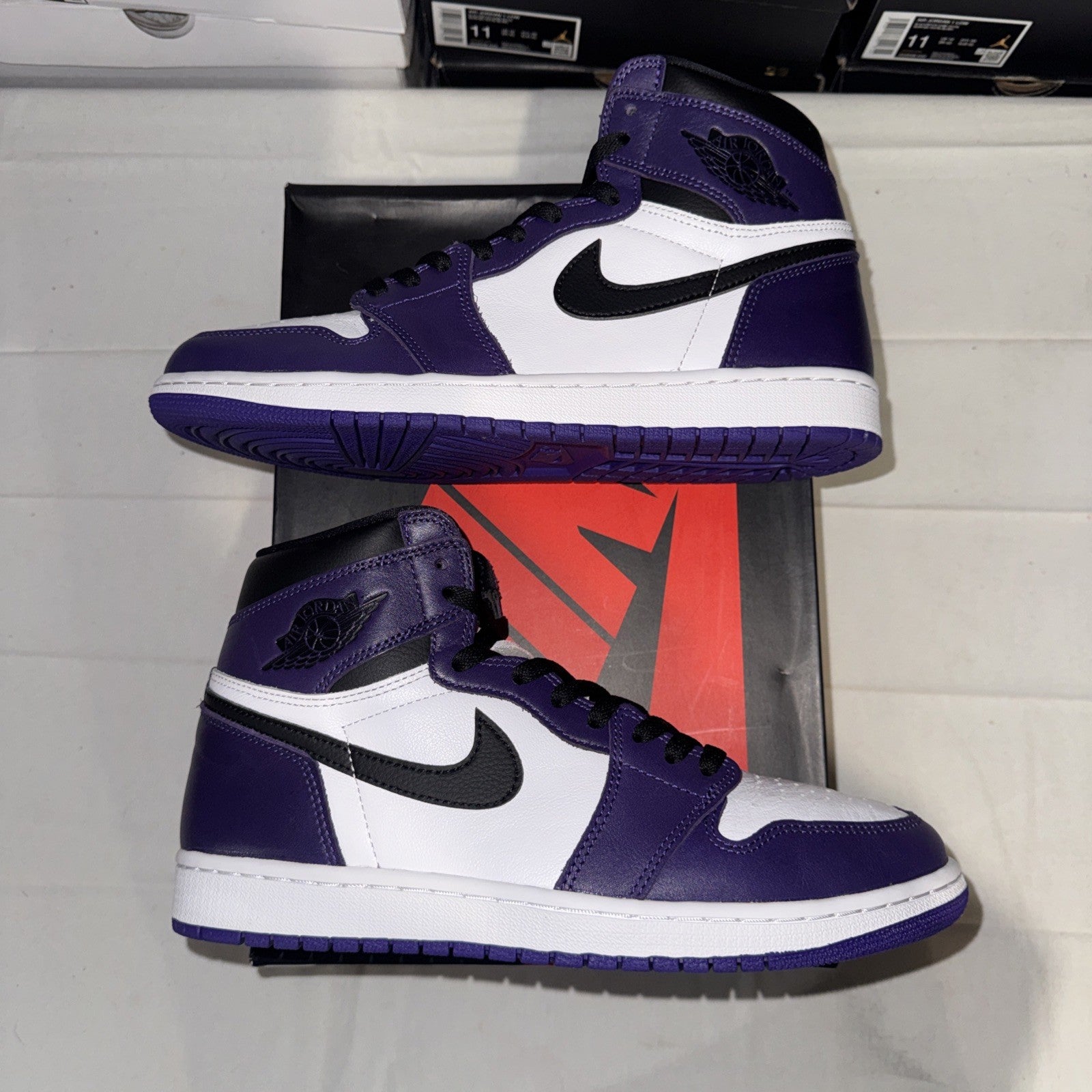 Size 10 - Jordan 1 Retro OG High Court Purple 2.0