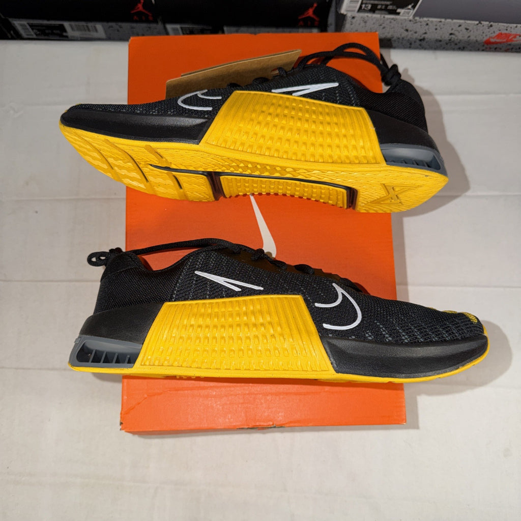 Nike Men's Metcon 9 Sneaker Trainer Size 10.5, Black/Hype, FD5431 004