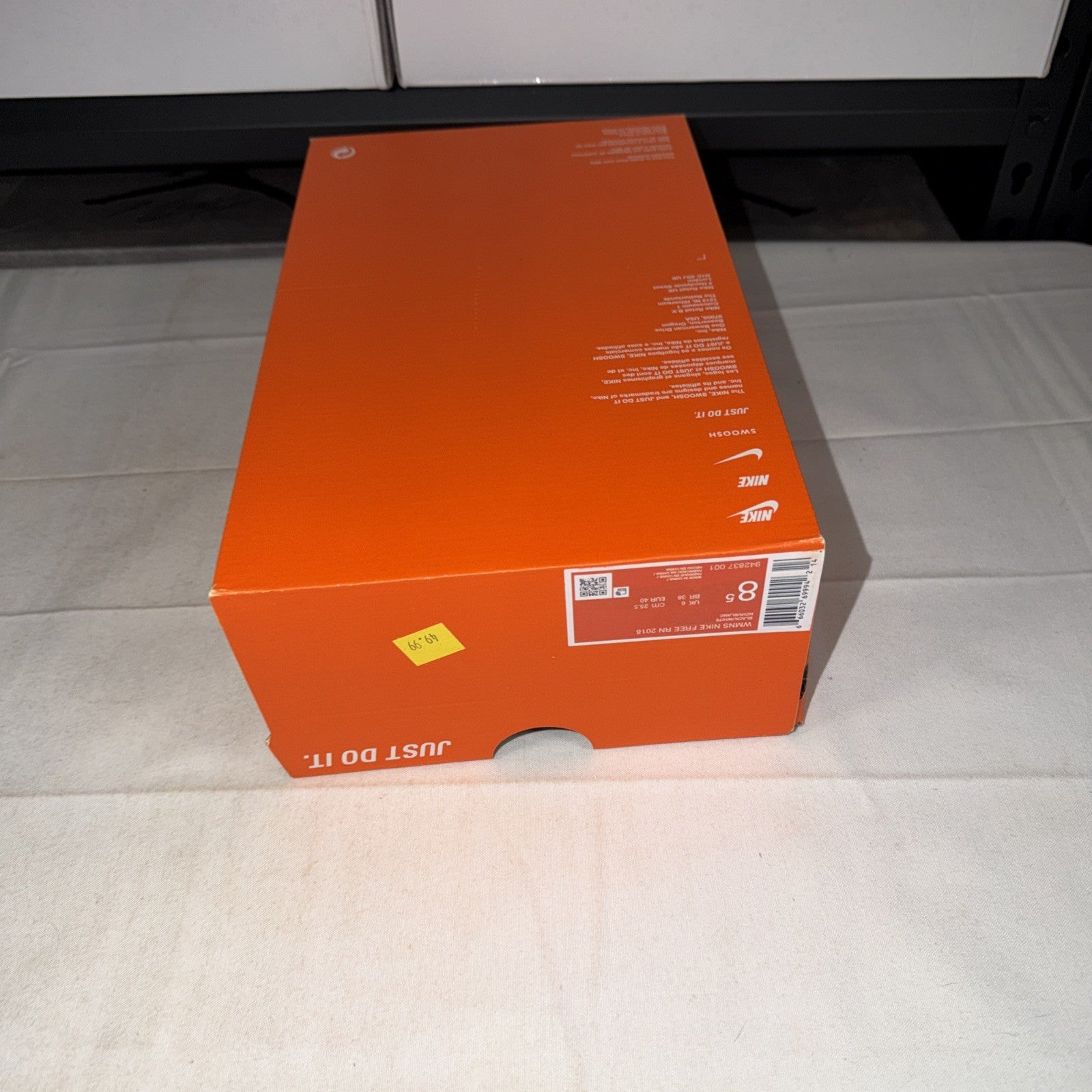 Size 8.5 - Nike Free RN 2018 Black W