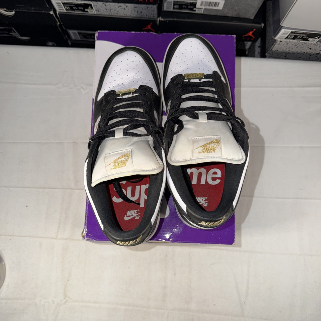 Size 10.5 - Nike SB Dunk Low Supreme Stars Black 2021