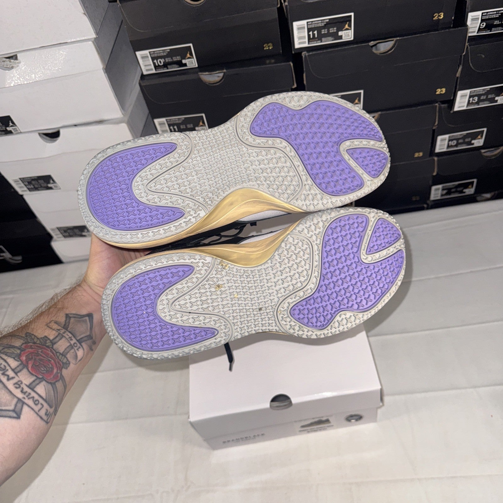 Villian Dirty M779BB BKGY Size 11.5