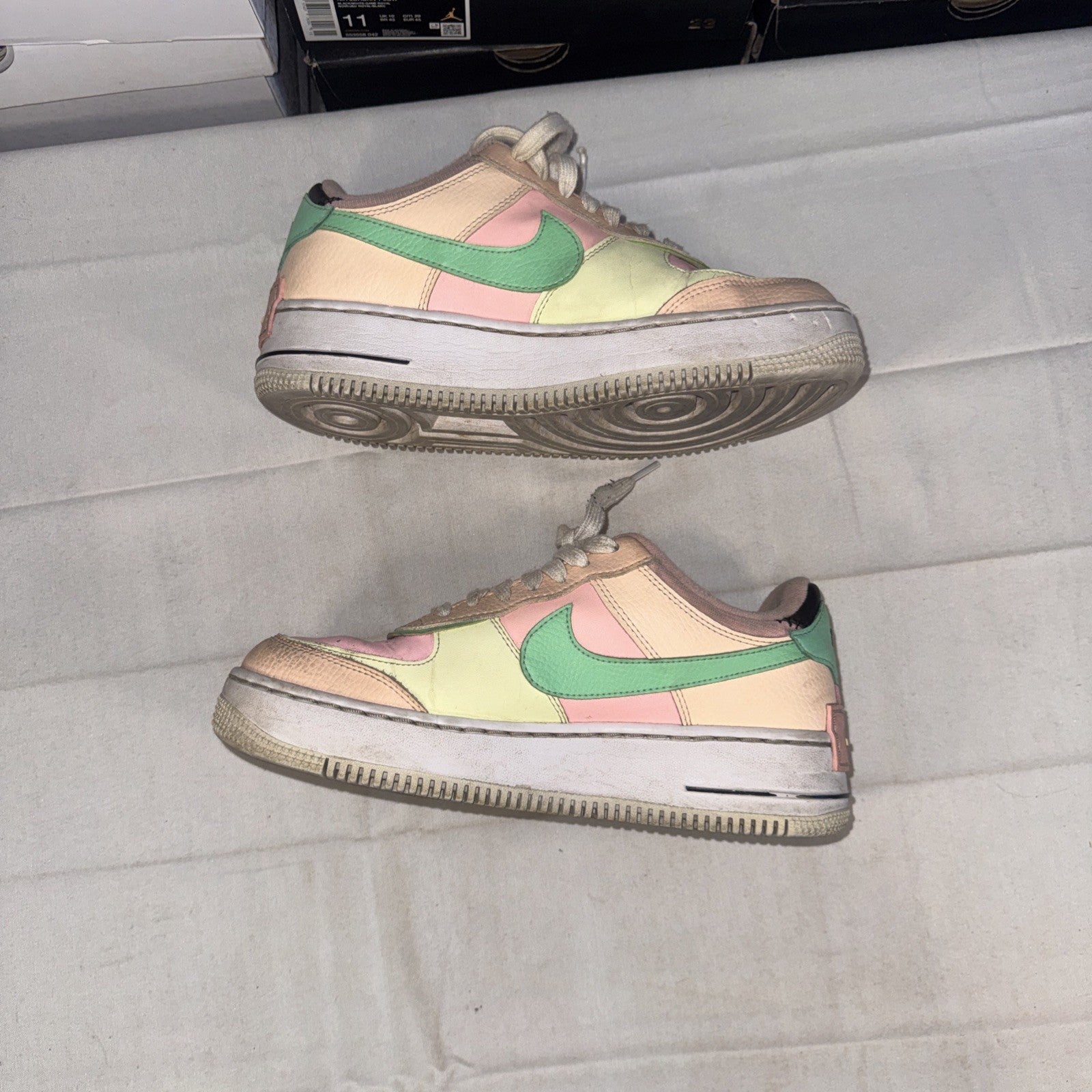 Nike Air Force 1 Shadow Arctic Punch Barely Volt Women's Size 8 CU8591-601