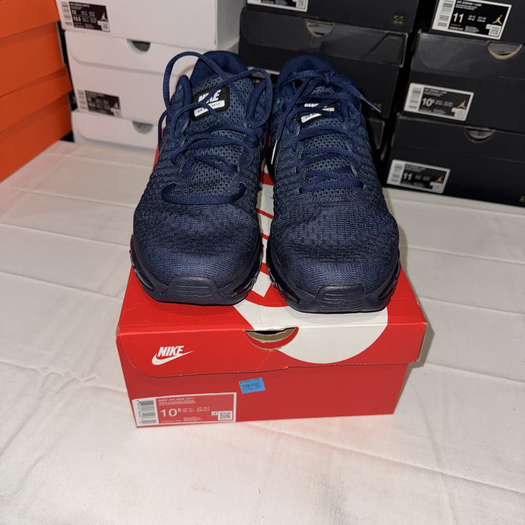 Nike Air Max 2017 Binary Blue 849559-405 Size 10.5