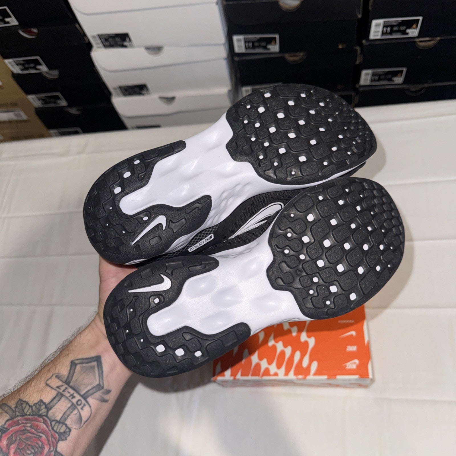 Nike Renew Ride 3 Women's Running Shoes, Size 6, Black/White, DC8184-001