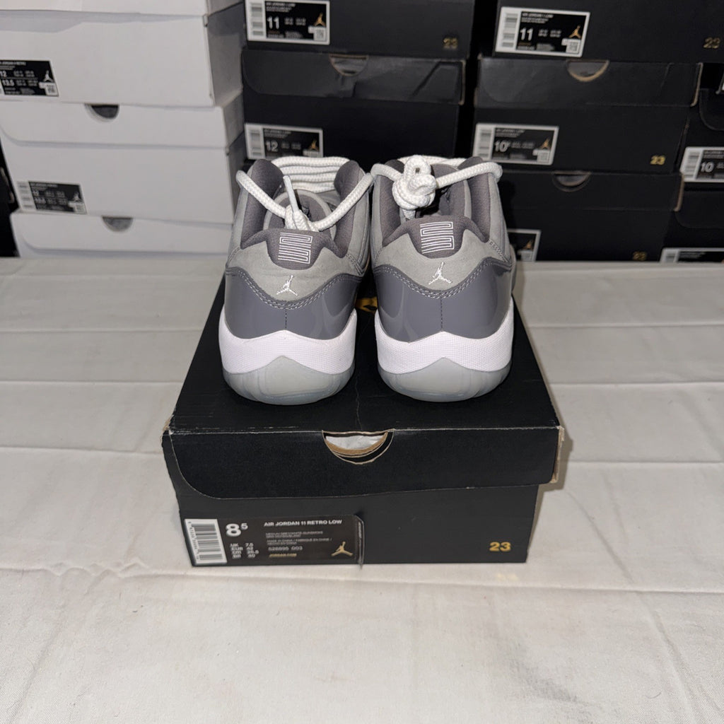 Size 8.5 - Jordan 11 Retro Low Cool Grey 2018