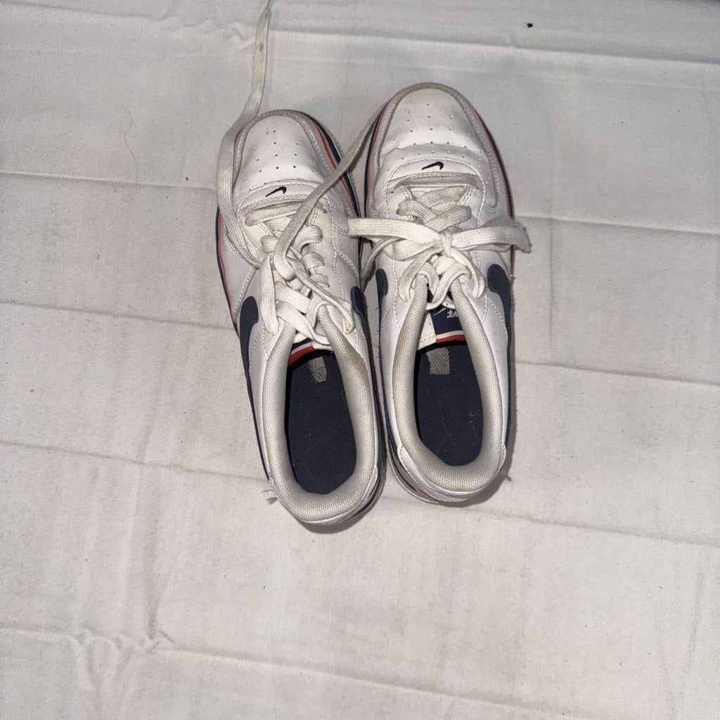 Nike Air Force 1 LV8 Shoes White/Obsidian/Habanero Red Size 5.5Y CW0984-100