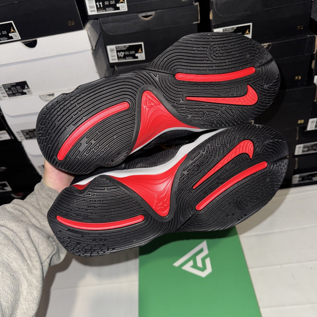 Nike Giannis Immortality 3 Sneakers Black/University Red, Size 13, DZ7533-004