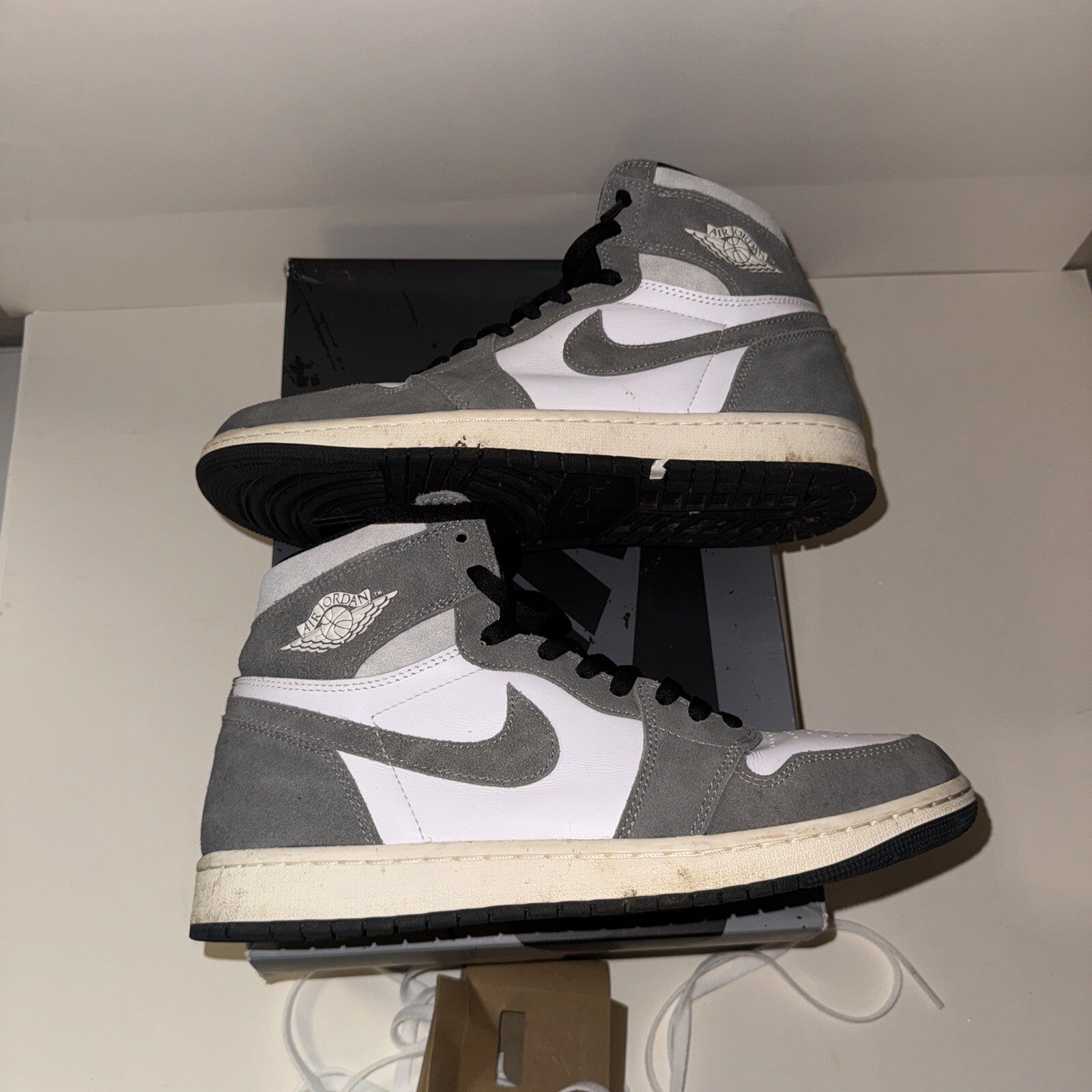 Jordan 1 Retro High OG Washed Black (DZ5485-051) Size 10.5