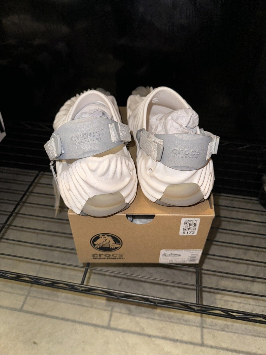 Size 9M/10.5W salehe bembury x pollex clog pearl white Friends & Family