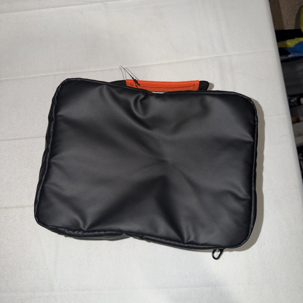 Nike Bumper Sticker Fuel Pack Lunch Box Insulated, Black/White/Orange 0267