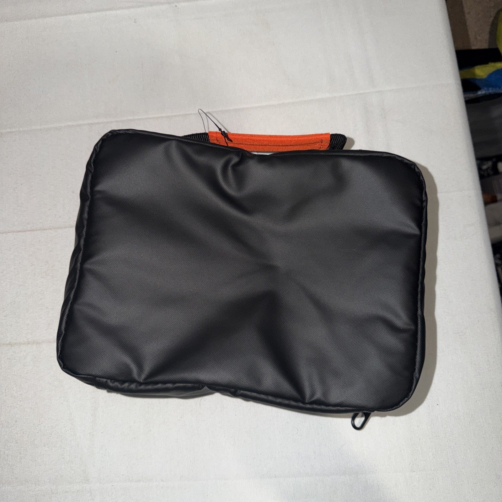 Nike Bumper Sticker Fuel Pack Lunch Box Insulated, Black/White/Orange 0267