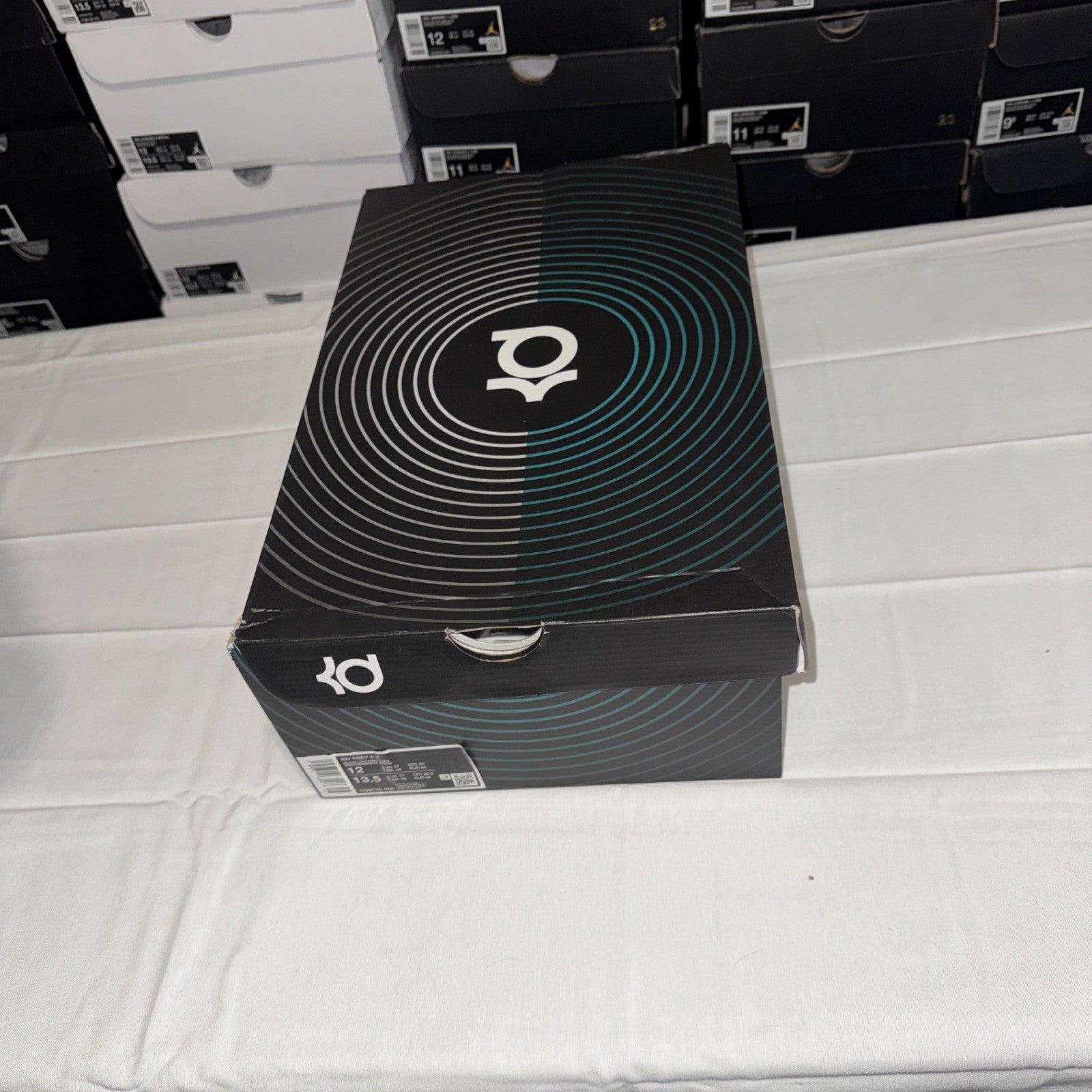 Nike KD Trey 5 x DD9538-006 University Red Black Sneakers, Size 12 US