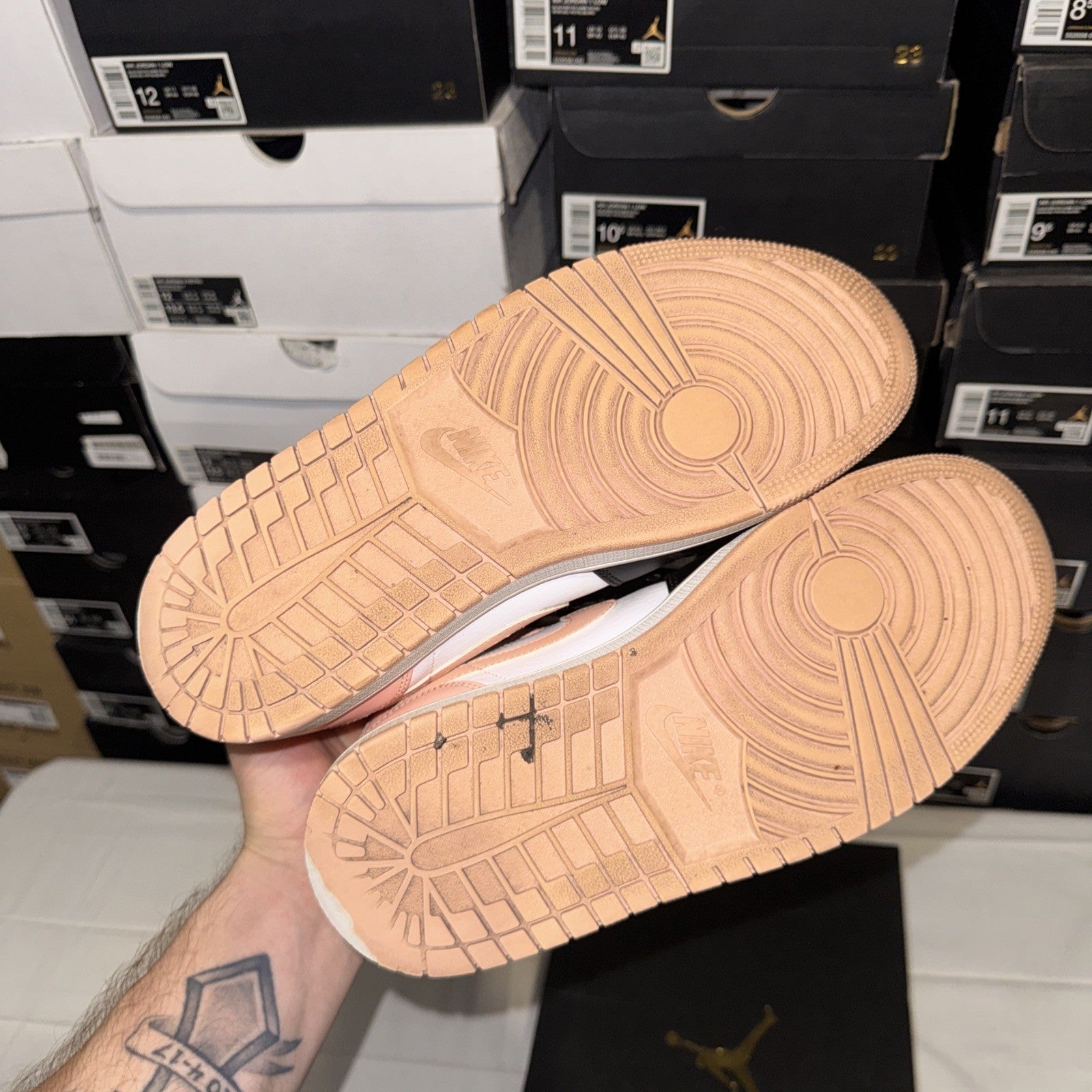 Size 8.5 - Air Jordan 1 Mid Crimson Tint