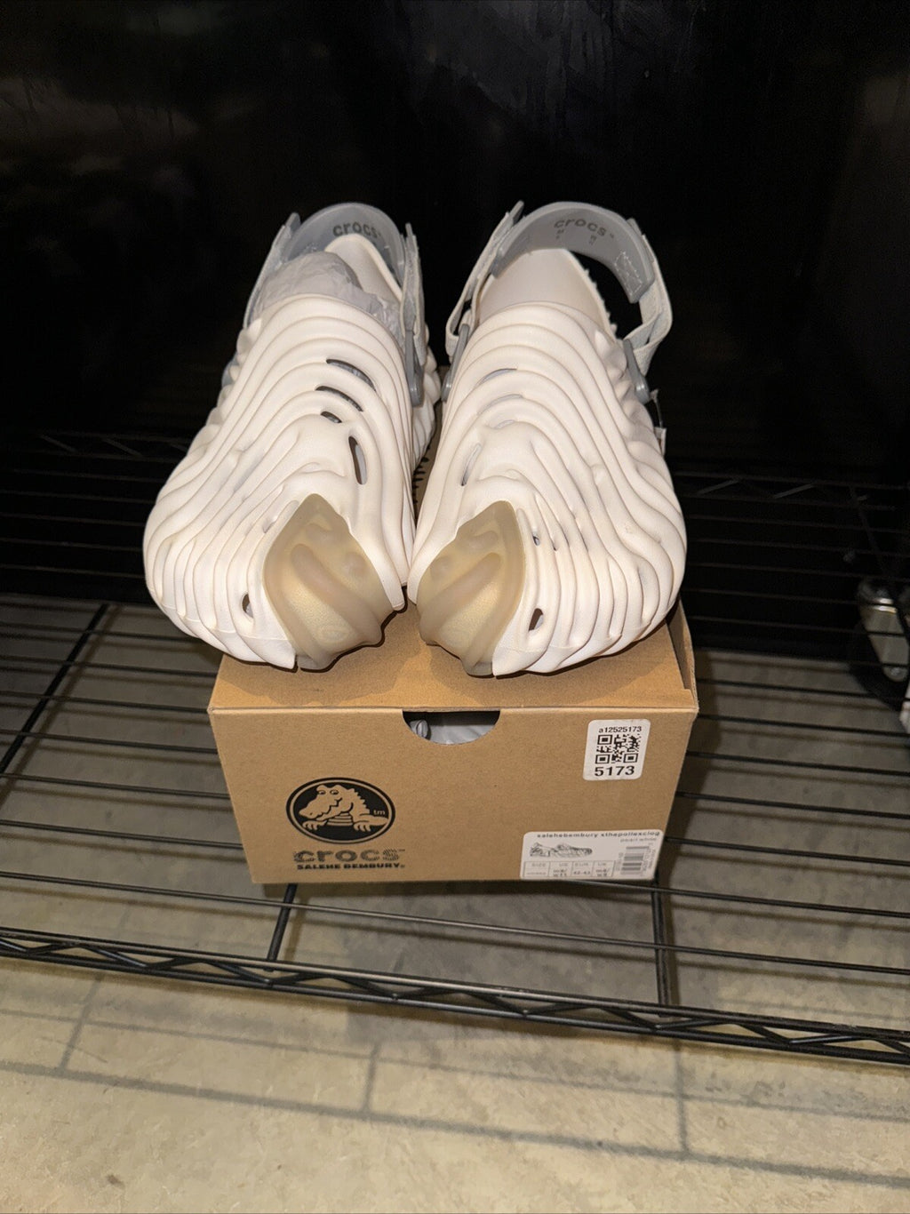 Size 9M/10.5W salehe bembury x pollex clog pearl white Friends & Family