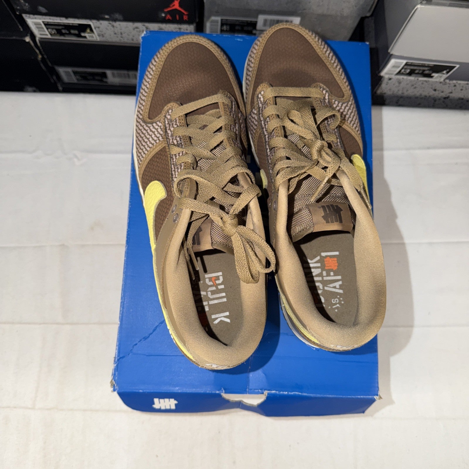 Size 11 - Undefeated x Nike Dunk SP Low Canteen