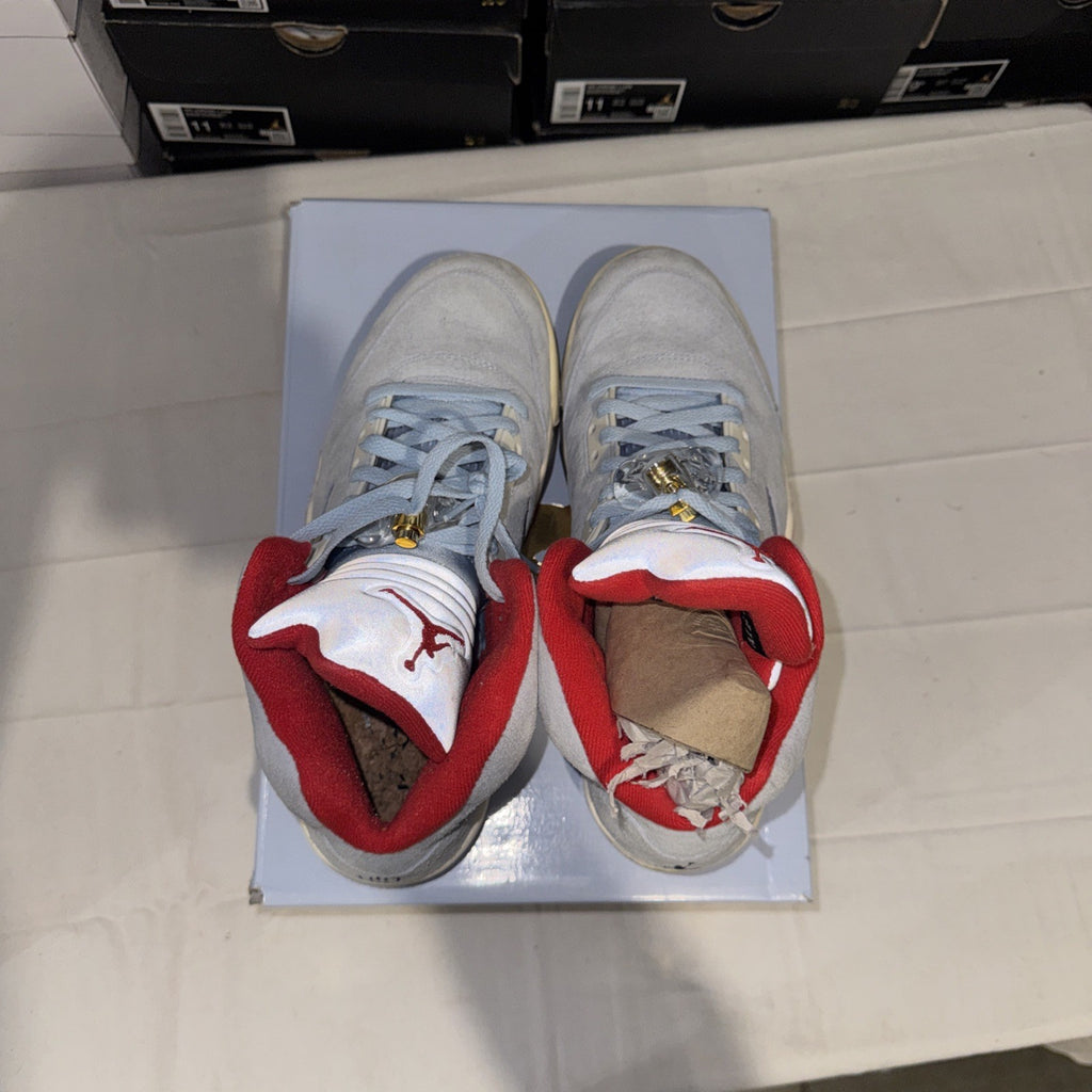 Size 10 - Trophy Room x Air Jordan 5 Retro Ice Blue