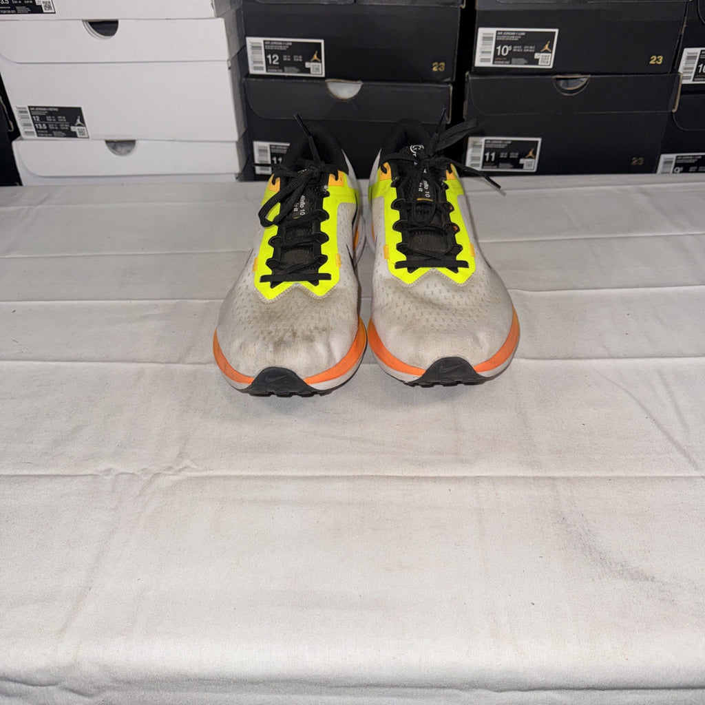 Nike Winflo 10 Men's Size 11.5 White Volt Laser Orange DV4022 101