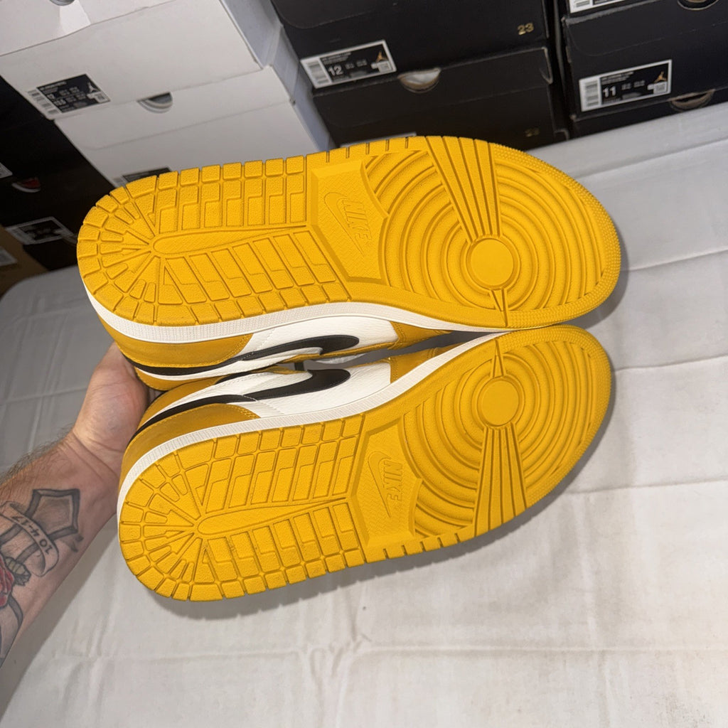 Jordan 1 Retro High Size 12.5 Yellow Ochre, DZ5485-701