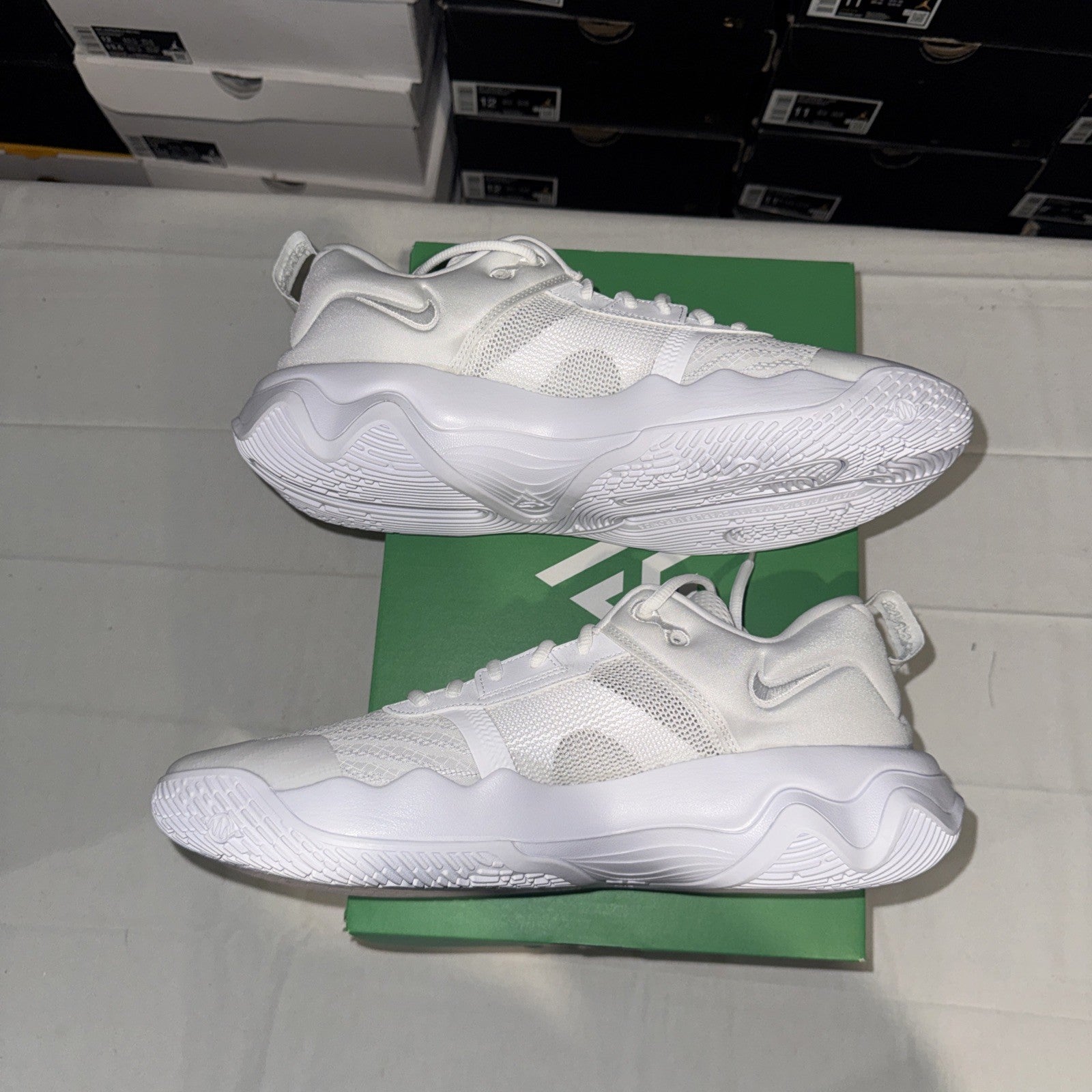 Nike Giannis Immortality 3 Men's Sneakers Triple White, Size 11, DZ7533-102