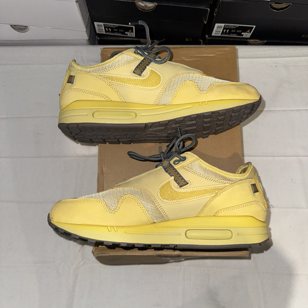 Size 11 - Nike Air Max 1 x Travis Scott Saturn Gold