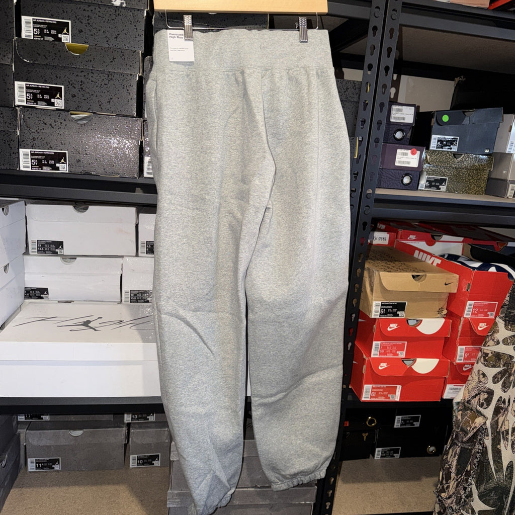 Nike Women's Sportswear Phoenix Fleece Joggers Small Heather Grey 0080-0081