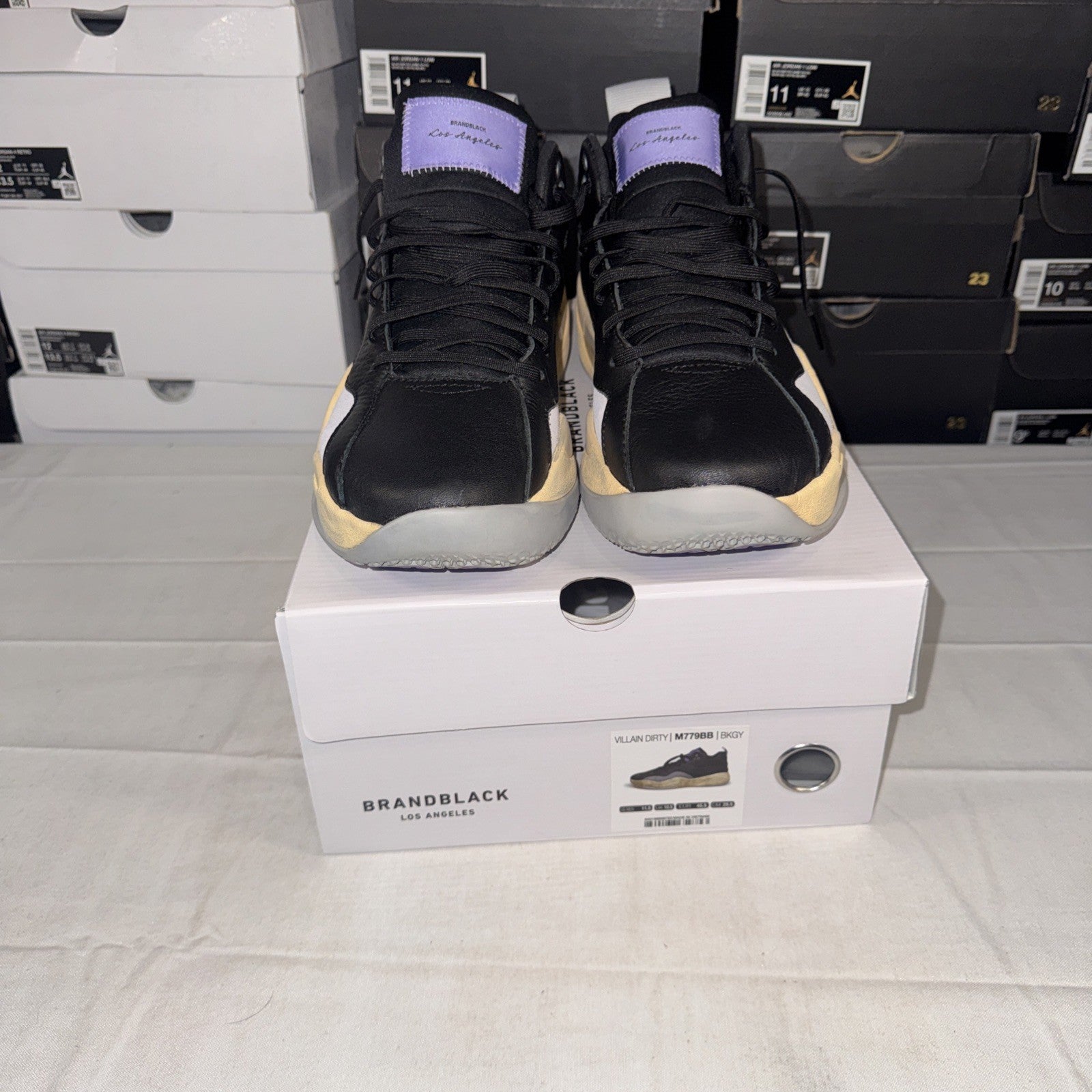 Villian Dirty M779BB BKGY Size 11.5